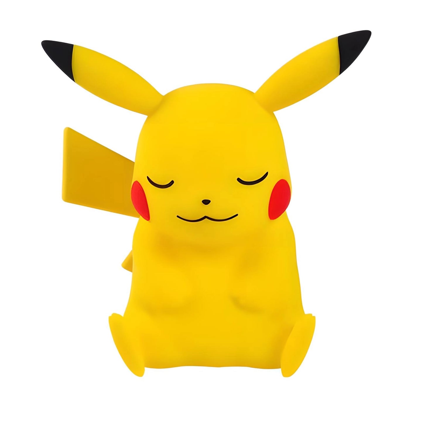 Pikachu silicone night light lamp, cute anime bedside lamp, soft squeeze LED lamp with warm glow for bedroom decor