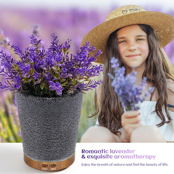 CHERISH™ Lavender Plant Potted Aromatherapy Diffuser