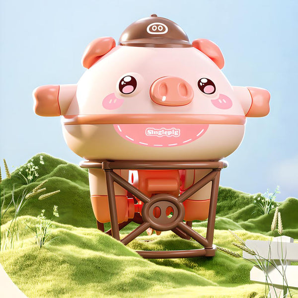 CHERISH™ Cute Piglet Unicycle Toy