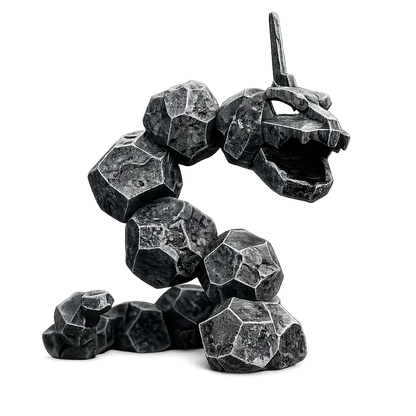 Pokémon Onix Toothbrush Holder, Black Edition, Desktop Product White Background Image
