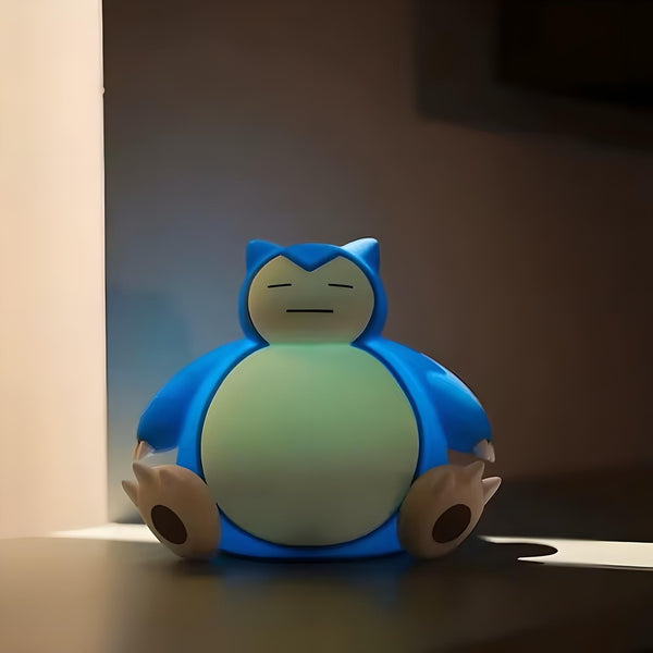 Pokemon Snorlax pat night light character design detail